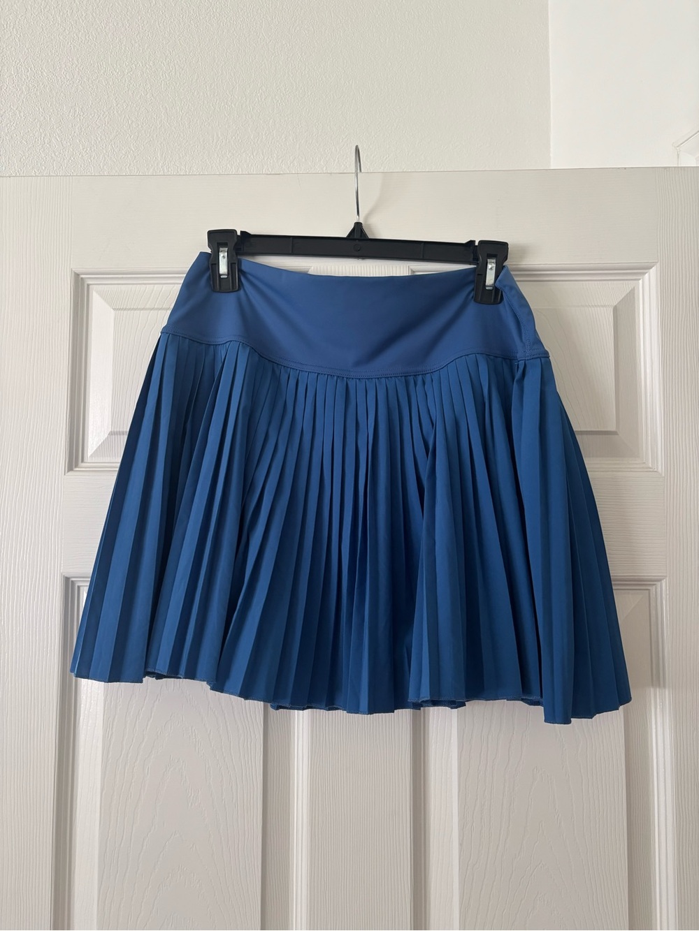 Blue Pleated Women's Skirt